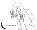  livemoon long_hair meri monochrome original sketch 