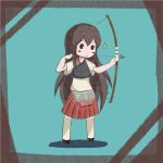  akagi_(kantai_collection) arrow bow_(weapon) iam weapon 