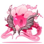  cherry_blossoms eyes floating highres league_of_legends looking_at_viewer monster no_humans pink_eyes solo tanpopo_hayabusa-maru tentacle vel&#039;koz white_background 