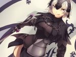  :p armor armored_dress black_gloves blonde_hair fur_trim gauntlets gloves headpiece jeanne_alter reibun_(raven1119) ruler_(fate/apocrypha) smile sword tongue tongue_out weapon yellow_eyes 