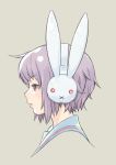  headphones lips muuten nagato_yuki profile purple_hair rabbit_headphones suzumiya_haruhi_no_yuuutsu 