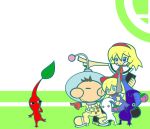  crossover flat_color highres nintendo olimar parody pikmin pikmin_(creature) puyopuyo shanghai shanghai_doll style_parody touhou y&amp;k 