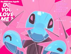  black_sclera colored_sclera commentary_request fangs hydra iron_jugulis looking_at_viewer metal_skin multiple_heads no_humans non-humanoid_robot open_mouth pink_eyes pixel_eyes pokemon pokemon_(creature) pokemon_focus robot robot_dragon rure75m_k_i skin_fangs 
