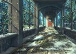  day door forest nature no_humans original pippi_(pixiv_1922055) ruins scenery snow tree window 