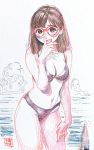  1girl bikini highres hiro_(dismaless) solo swimsuit 