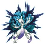  facing_viewer full_body legendary_pokemon looking_at_viewer mewtwo no_humans pearl7 pokemon pokemon_(creature) pokemon_(game) pokemon_frlg pokemon_rgby simple_background solo tail violet_eyes white_background 
