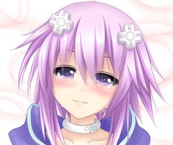  10s 1girl blush chaos-moon choujigen_game_neptune collarbone crying d-pad gradient gradient_background hair_ornament happy hood hooded_jacket jacket looking_at_viewer neptune_(choujigen_game_neptune) neptune_(series) pink_hair shiny shiny_hair short_hair sidelocks smile tears upper_body violet_eyes 