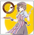  apron armband bread coco_adel commentary_request curry food hat iesupa logo name_tag namesake pocket rwby spoon waitress 