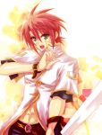  green_eyes isya luke_fon_fabre male red_hair sword tales_of_(series) tales_of_the_abyss weapon 