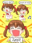  chibi closed_eyes dancing doujima_nanako hard_translated konno_tohiro musical_note persona persona_4 singing translated 