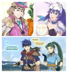  2boys 2girls animal_ears blue_eyes blue_hair bunny_girl bunnysuit cape english finalsmashcomic fire_emblem fire_emblem:_kakusei fire_emblem:_rekka_no_ken fire_emblem:_souen_no_kiseki fire_emblem_heroes fire_emblem_if green_eyes green_hair headband high_ponytail ike long_hair looking_at_viewer lucina lyndis_(fire_emblem) marks_(fire_emblem_if) multiple_boys multiple_girls open_mouth ponytail rabbit_ears short_hair smile yayster 