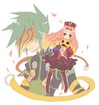  1girl arietta blush doll female green_hair hat long_hair lowres male pink_eyes pink_hair short_hair sunny_spot sync tales_of_(series) tales_of_the_abyss tsuyuka_(sunny_spot) 