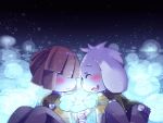  1boy asriel_dreemurr chara_(undertale) esuannte smile undertale 