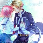  kakeru_yuiga koharu_(norn9) norn9 pink_eyes pink_hair yamika 