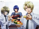  akito_shukuri blue_hair grey_eyes kakeru_yuiga norn9 senri_ichinose teita 