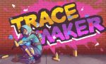  1girl alternate_costume black_hair brick_wall gas_mask gloves goggles graffiti graffiti_tracer highres hood hoodie looking_at_viewer mask nyasa overwatch solo spray_can squatting tracer_(overwatch) wall 