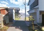  clouds house no_humans original power_lines road scenery shade signature sky street telephone_pole tile_roof town yk_funa 