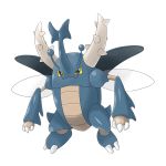  black_eyes claws fusion heracross highres horns pinsir pokemon pokemon_(creature) spikes yellow_sclera 