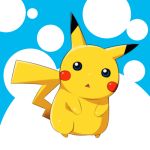  lowres no_humans pikachu pokemon pokemon_(creature) solo yagi_tori yagitori 