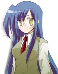  bad_id glasses kari_(pixiv462679) necktie school_uniform torikoro 