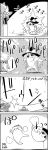  /\/\/\ 4koma aura bow comic commentary_request crescent crescent_hair_ornament greyscale hair_bow hair_ornament hat hat_bow highres kirisame_marisa long_hair lunasa_prismriver merlin_prismriver mob_cap monochrome no_humans patchouli_knowledge shaded_face smile star tani_takeshi touhou translation_request witch_hat yukkuri_shiteitte_ne 