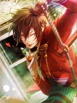  ars&egrave;ne_lupin brown_hair code:_realize miko_(artist) yellow_eyes 