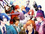  aijima_cecil black_hair blue_eyes camus_(uta_no_prince-sama) hijirikawa_masato ichinose_tokiya ittoki_otoya jinguuji_ren kotobuki_reiji kurosaki_ranmaru kurusu_shou mikaze_ai nanami_haruka shinomiya_natsuki syrup_san uta_no_prince-sama 