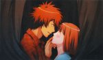  ittoki_otoya kurahana_chinatsu nanami_haruka red_eyes redhead uta_no_prince-sama 