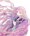  book fire_emblem fire_emblem:_fuuin_no_tsurugi holding holding_book long_hair looking_at_viewer purple_hair shourou_kanna simple_background sofiya violet_eyes white_background 