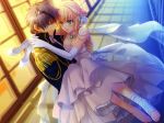  alfred_(moujuutsukai_to_ouji-sama) blonde_hair green_eyes miko_(artist) moujuutsukai_to_ouji-sama tiana_(moujuutsukai_to_ouji-sama) 