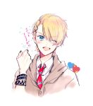  blonde_hair blue_eyes hnk kurusu_shou uta_no_prince-sama 