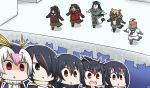  +++ 5girls abukuma_(kantai_collection) ahoge animalization ascot bear black_hair blonde_hair blush_stickers brown_skirt chikuma_(kantai_collection) commentary crossover dated emperor_penguin_(kemono_friends) epaulettes gentoo_penguin_(kemono_friends) hair_between_eyes hair_ornament hair_over_one_eye hamu_koutarou headphones huge_ahoge humboldt_penguin_(kemono_friends) jacket kantai_collection kemono_friends kuma_(kantai_collection) kumano_(kantai_collection) long_hair long_sleeves mikuma_(kantai_collection) multicolored_hair multiple_girls neckerchief open_mouth pelvic_curtain penguins_performance_project_(kemono_friends) pleated_skirt ponytail red_eyes remodel_(kantai_collection) revision rockhopper_penguin_(kemono_friends) royal_penguin_(kemono_friends) sailor_collar school_uniform serafuku shaded_face short_sleeves shorts skirt stage sweater thigh-highs turtleneck turtleneck_sweater twintails 