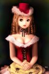  cleavage corset drill_hair gothic_lolita highres lolita_fashion original sugimoto_yoshiaki 