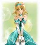  alternate_costume blonde_hair bracelet elbow_gloves frills gloves gown hairband jewelry lowres natalia_luzu_kimlasca_lanvaldear short_hair smile solo tales_of_(series) tales_of_the_abyss yellow_eyes 