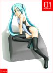  aqua_hair competition_swimsuit hatsune_miku long_hair one-piece_swimsuit swimsuit thigh-highs thighhighs tk4 twintails vocaloid 