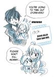  august_dragneel child comic fairy_tail family father_and_son larcade_dragneel mavis_vermilion mother_and_son zeref zeref_dragneel 