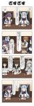  ... 10s 4koma 6+girls akebono_(kantai_collection) anger_vein arm_warmers bangs bell blue_hair blunt_bangs bow breasts brown_eyes brown_hair chair closed_eyes comic commentary_request curry double_bun dress eating elbow_rest fingerless_gloves flower food glass gloves hair_bell hair_flower hair_ornament hairband hatsuyuki_(kantai_collection) headgear highres holding holding_sign kantai_collection light_brown_hair long_hair long_sleeves looking_away mechanical_halo medium_breasts michishio_(kantai_collection) miyuki_(kantai_collection) multiple_girls murakumo_(kantai_collection) neckerchief open_mouth parted_bangs purple_hair rappa_(rappaya) red_eyes rice sailor_dress school_uniform serafuku shaded_face short_hair sidelocks sign silver_hair spoken_ellipsis spoon_in_mouth sweatdrop table tatsuta_(kantai_collection) thought_bubble translation_request tsundere violet_eyes yamagumo_(kantai_collection) 