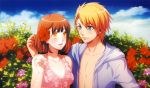  kurahana_chinatsu kurusu_shou nanami_haruka redhead uta_no_prince-sama yellow_eyes 