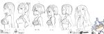  6+girls blush breasts bust_chart character_name character_request closed_eyes comparison flat_chest ganami_hai hanyuu_akane ibis_(ishoujo) ishoujo large_breasts lineup long_hair miyabi_ginko monochrome multiple_girls rikusen_tao short_hair sketch small_breasts smile teriyaki translation_request 