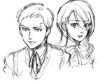  lowres monochrome persona persona_3 sanada_akihiko sketch 