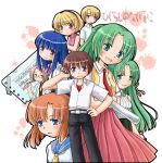  furude_rika higurashi_no_naku_koro_ni houjou_satoko houjou_satoshi irie_kyousuke maebara_keiichi ryuuguu_rena sonozaki_mion sonozaki_shion 