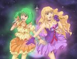  macross macross_frontier ranka_lee sheryl_nome singing 