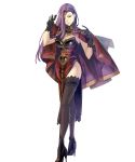  1girl breasts cleavage fire_emblem fire_emblem_echoes:_mou_hitori_no_eiyuuou fire_emblem_heroes full_body highres large_breasts long_hair official_art solo sonia_(fire_emblem_gaiden) transparent_background 