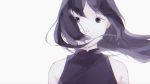  1girl boruto:_naruto_next_generations crying kakei_sumire long_hair meitarou purple_hair solo violet_eyes 