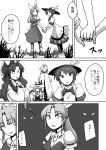  ... 5girls alternate_hair_length alternate_hairstyle ascot belt boots bow bowtie bracelet cloak closed_eyes comic crossed_arms crystal detached_sleeves dress faceless faceless_female facing_another facing_viewer flandre_scarlet food fruit grass greyscale hair_bow hair_ribbon hair_tubes hakurei_reimu hat hat_ribbon hinanawi_tenshi holding_hand jewelry long_hair maid_headdress mob_cap monochrome multiple_girls peach ponytail puffy_short_sleeves puffy_sleeves ribbon short_hair short_sleeves side_ponytail spoken_ellipsis sweat temu touhou touhou_(pc-98) translation_request watatsuki_no_yorihime wide_sleeves wings yumeko 