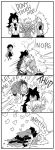  4girls 4koma angry blake_belladonna blush comic english group_hug happy hug multiple_girls nagasawa_(tthnhk) ruby_rose rwby weiss_schnee yang_xiao_long 