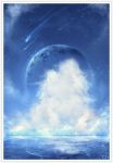  artist_name clouds czy_(2894456992) highres night night_sky no_humans original scenery shooting_star sky star_(sky) starry_sky 