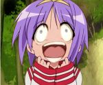  higurashi_no_naku_koro_ni hiiragi_tsukasa lucky_star parody scream 