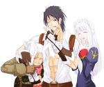  animal_ears axe_assa blacksmith blacksmith_(ragnarok_online) bunny_ears cigarette long_hair mr.romance priest priest_(ragnarok_online) priestess rabbit_ears ragnarok_online scar thief thief_(ragnarok_online) whitemaria 