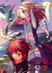  akatsuki bird birds blonde_hair deidara headphones naruto orange_hair sasori trap 